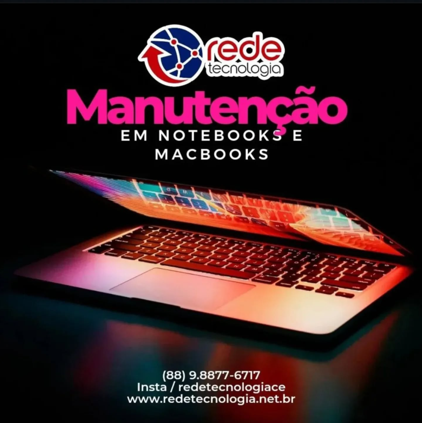 Não fique na dúvida, reparo e manutenção de desktops, notebooks e Macbooks é na Rede Tecnologia.